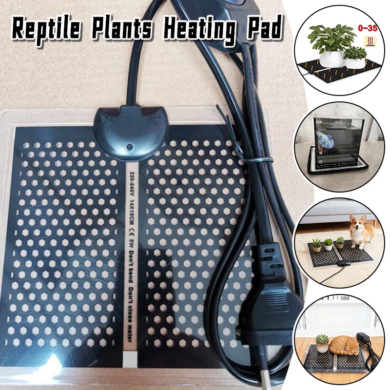 Aquarium Planted Plants - 28x28cm Reptile Heat Mat Plants Heating