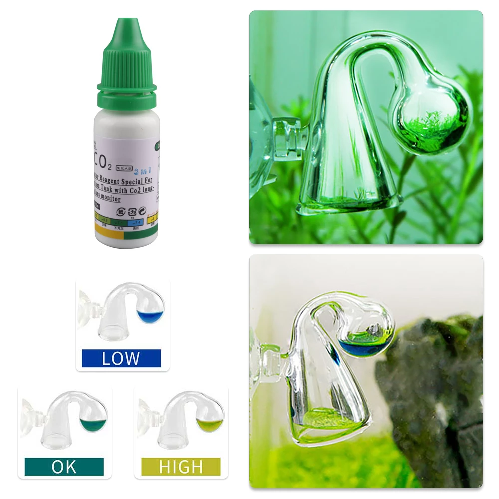 Aquarium Plant Grass - Aquarium CO2 Indicator DIY Fish Tank