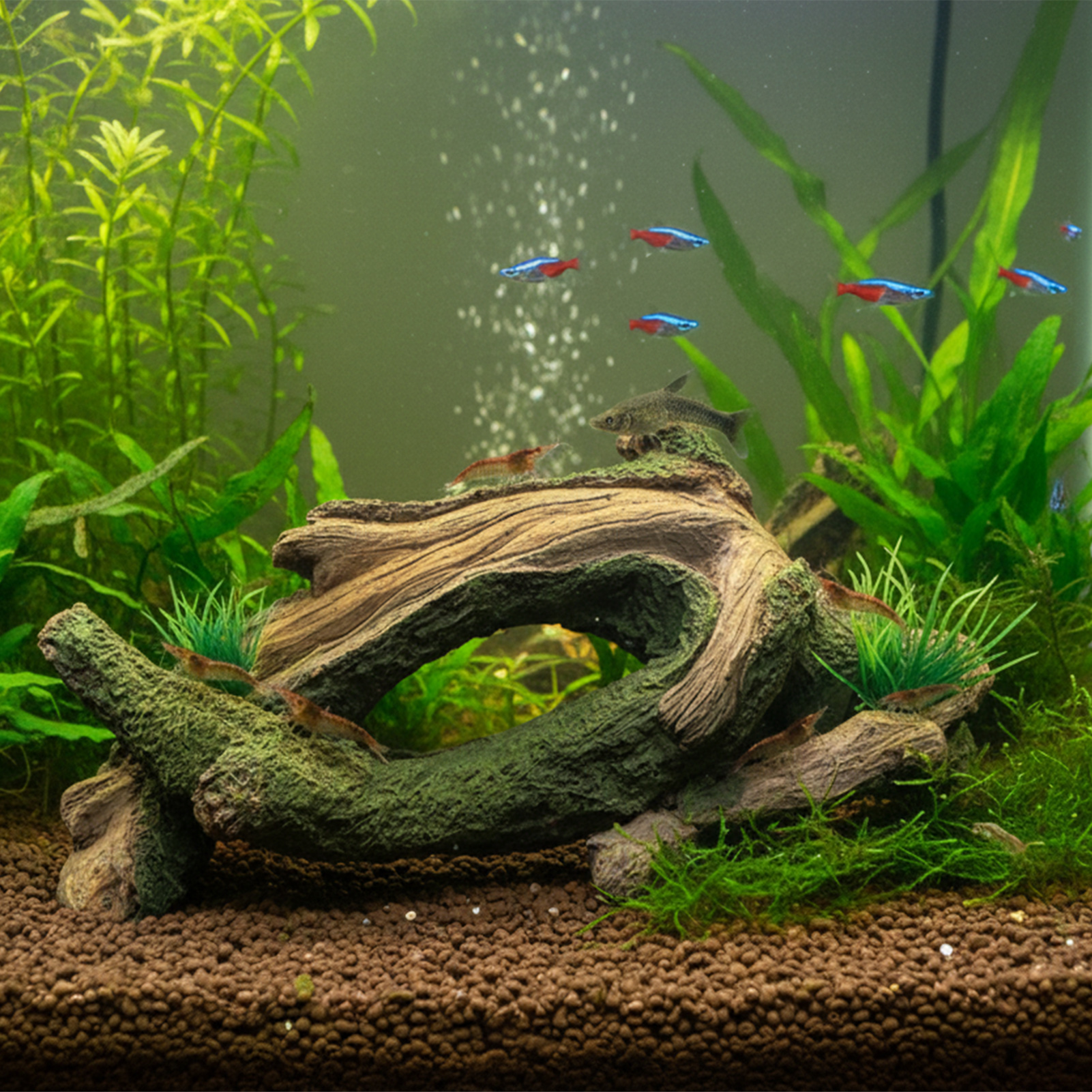 Aquarium Planted Soil - Aquarium Driftwoods Decor Tree Root Hideout