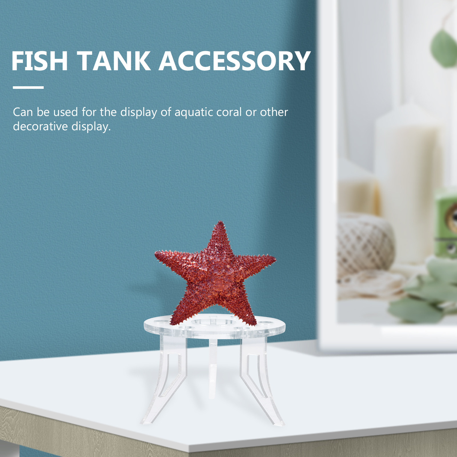 Aquarium Planted Tank Setup - 1Pcs Coral Base Strong Stable Aquarium