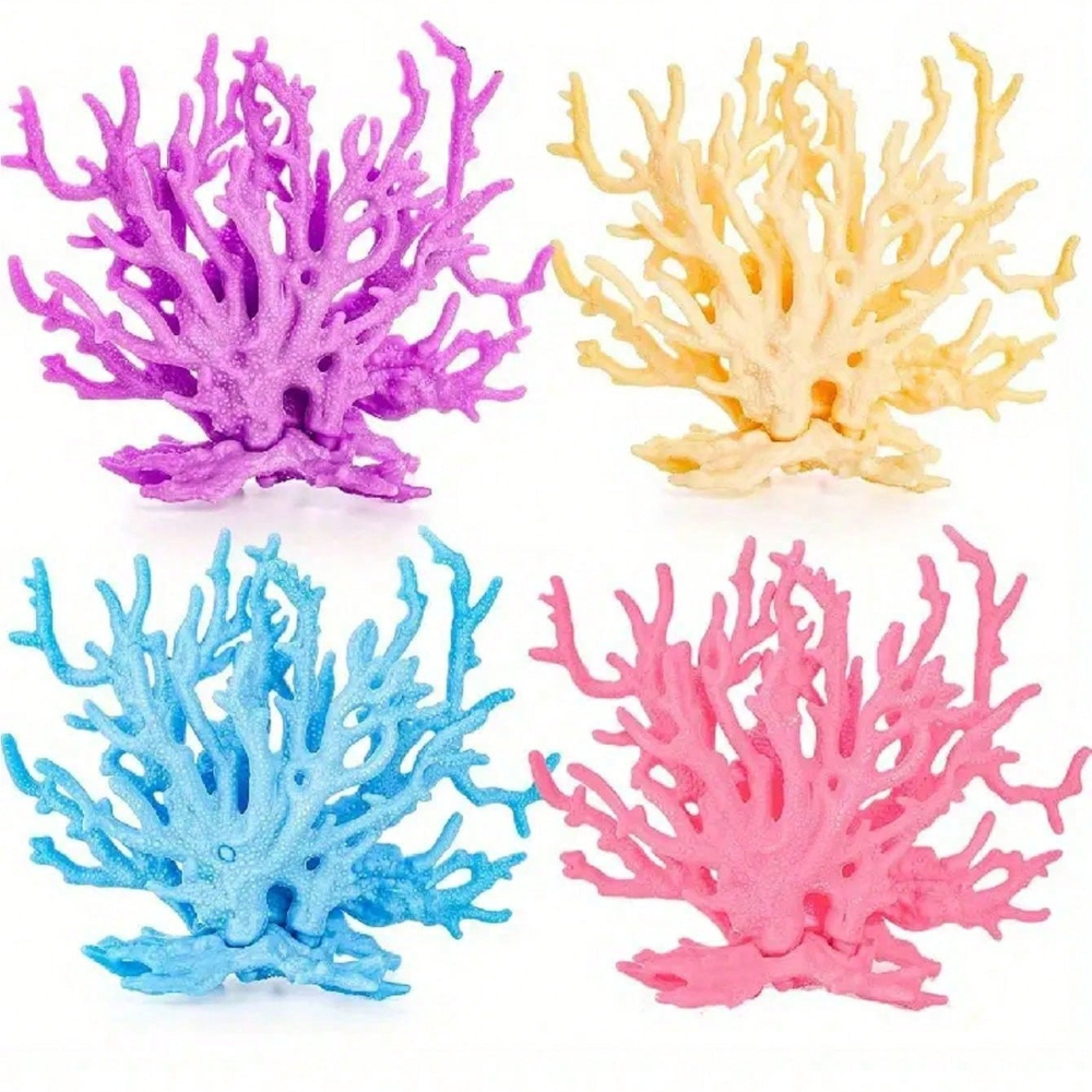 Planted Aquarium Aquascape - Aquarium Simulation Coral Ornament, Resin Fake
