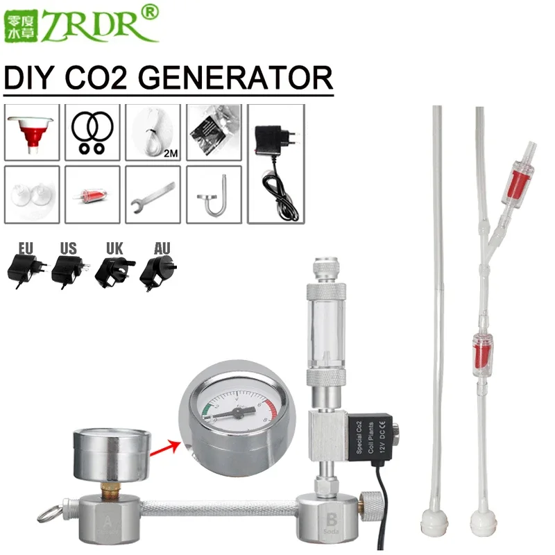Aquarium Plant Delivery - ZRDR Aquarium DIY CO2 generator system