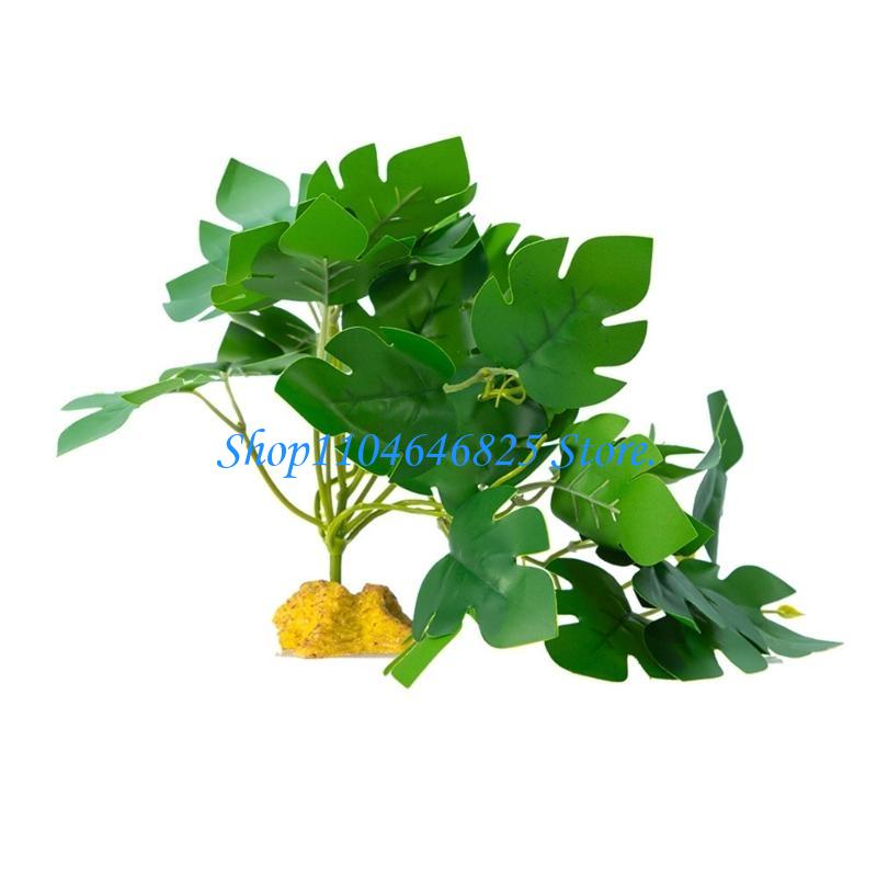 Planted Aquarium Jungle - Terrarium Decorative Plant Decoration Artificial Jungle
