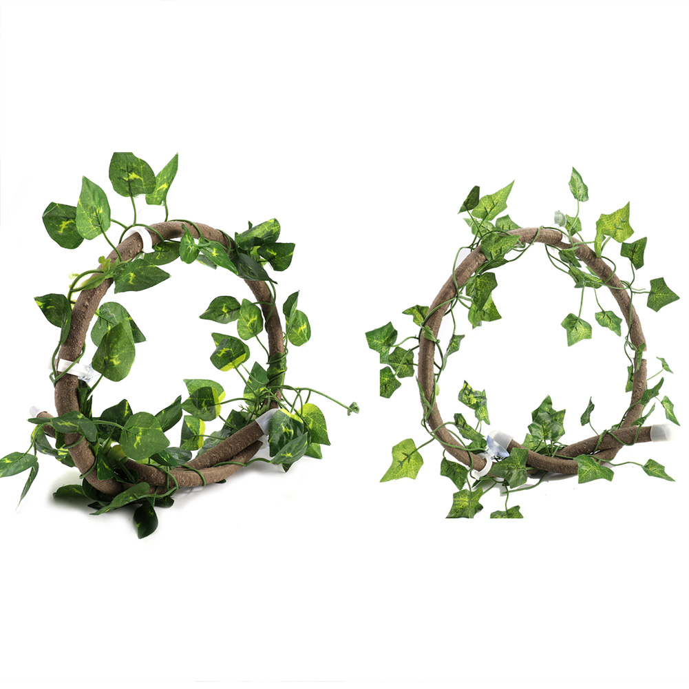 Aquarium Plant Vine - Reptile Climbing Branch PU Plastic Flexible
