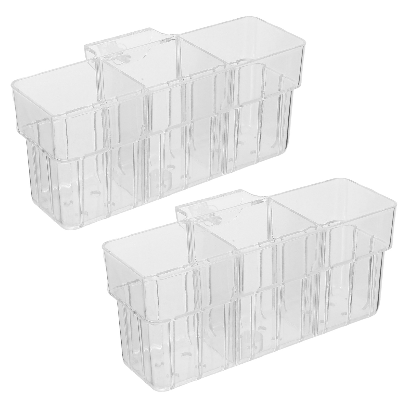 Aquarium Planted Plants - 2Pcs Transparent Hydroponic Plant Basket for
