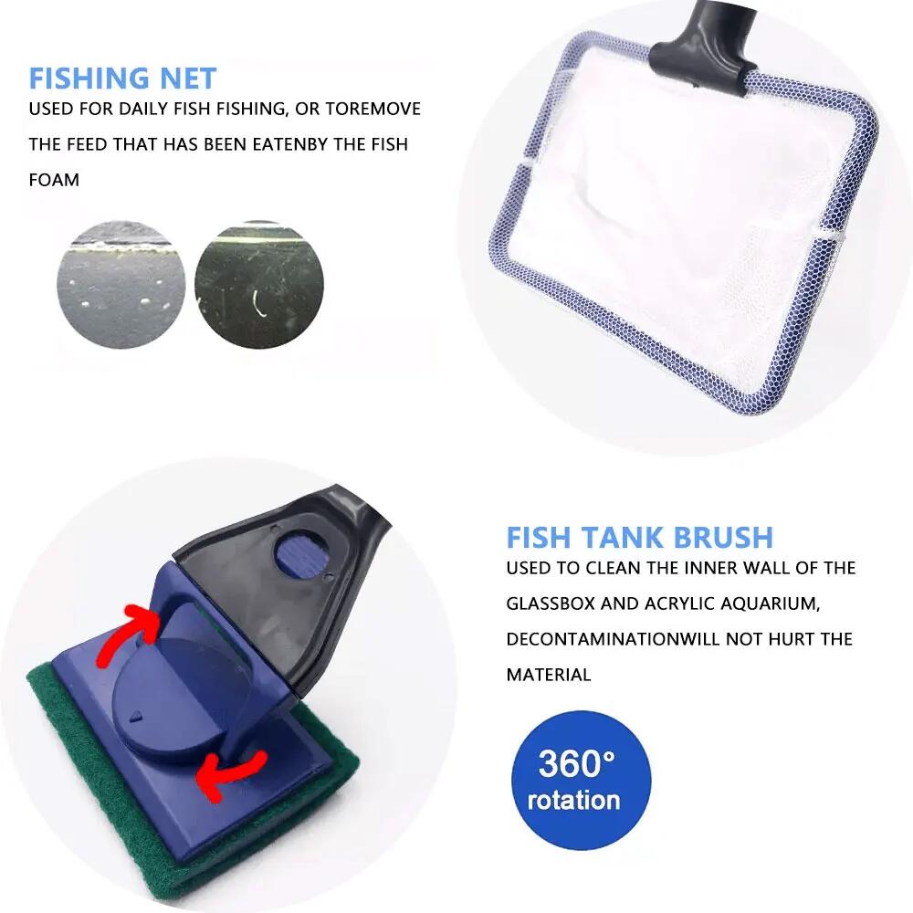 5in1 Aquarium Cleaning Tool Pl - Aquarium Planted Soil recension och pris