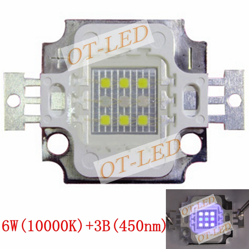 New 5pcs 10W Square Actinic Hy - Planted Aquarium Uv Light recension och pris