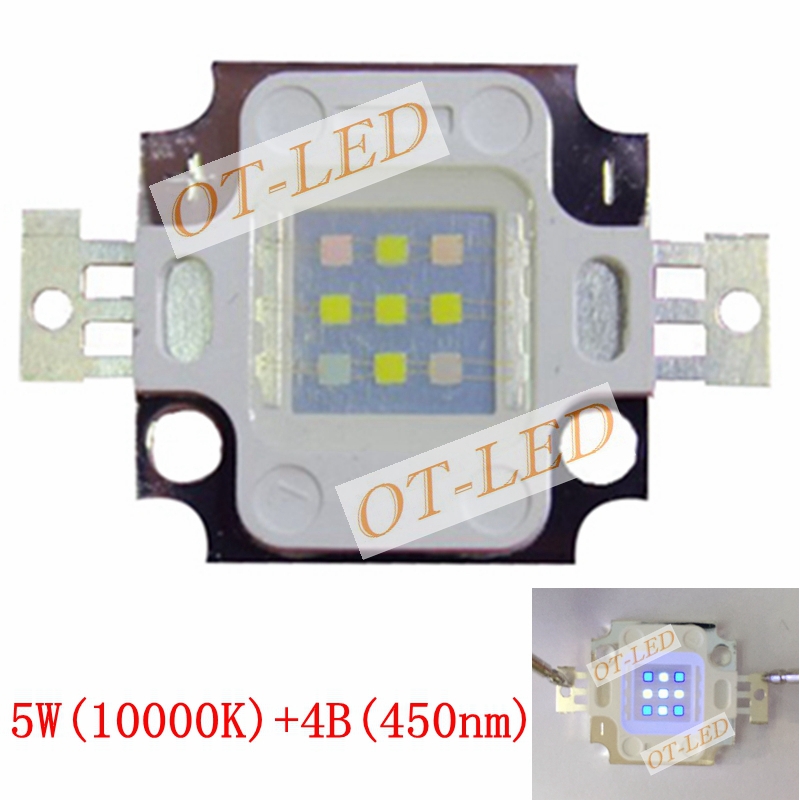 New 5pcs 10W Square Actinic Hy - Planted Aquarium Uv Light recension och pris