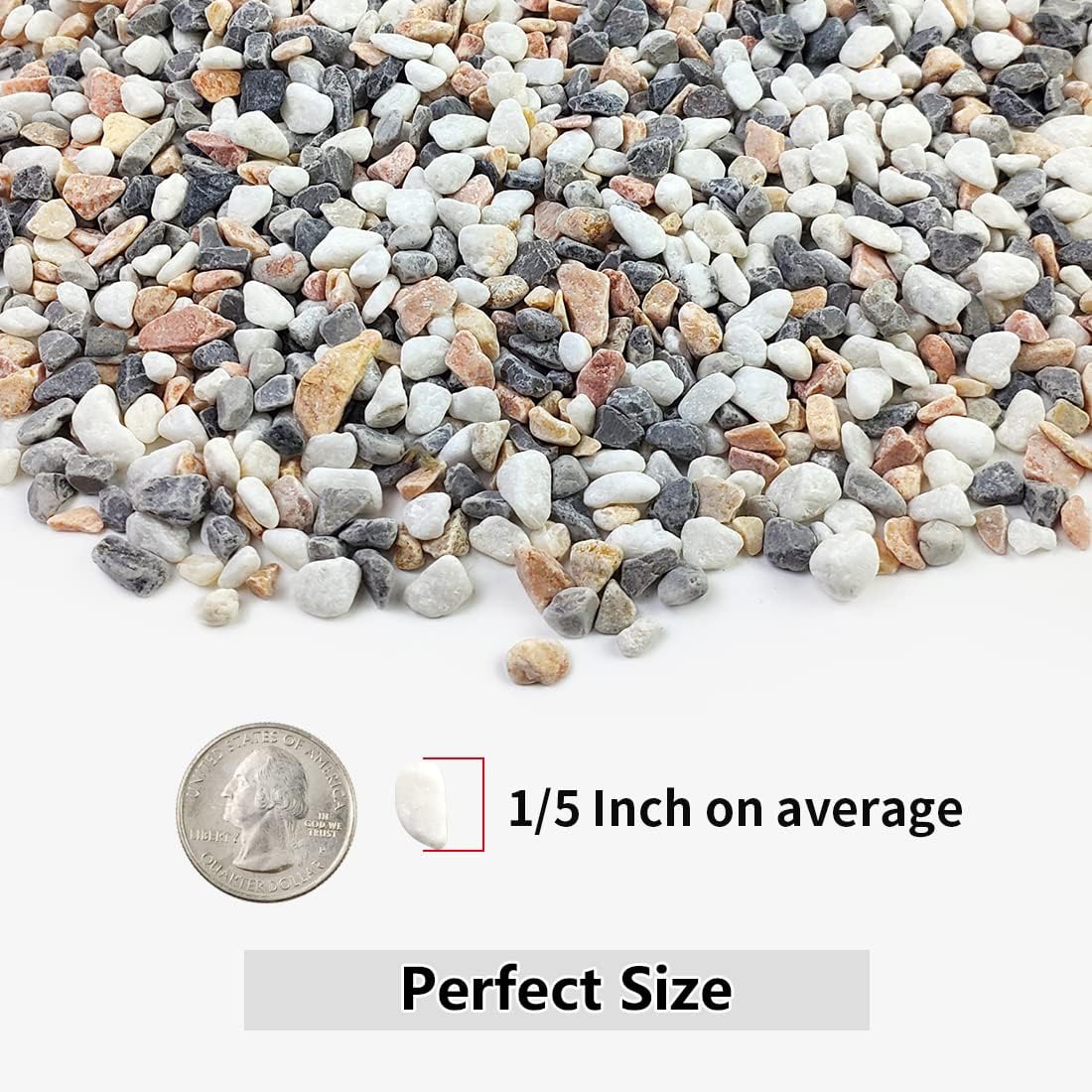 2LB Succulent Gravel Pebbles,  - Aquarium Planted Plants recension och pris