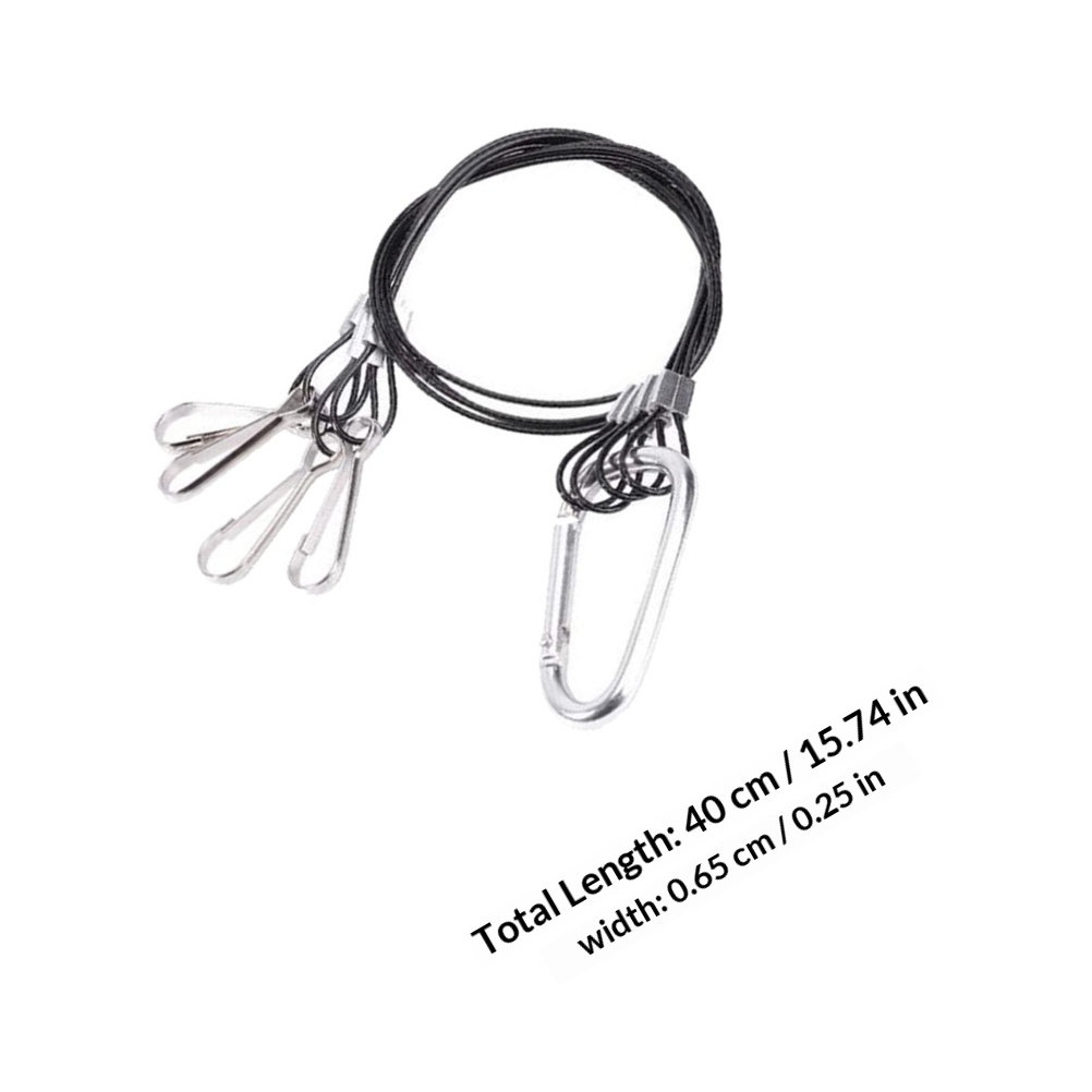 4Pcs Stainless Steel Rope Hang - Aquarium Planted Plants recension och pris