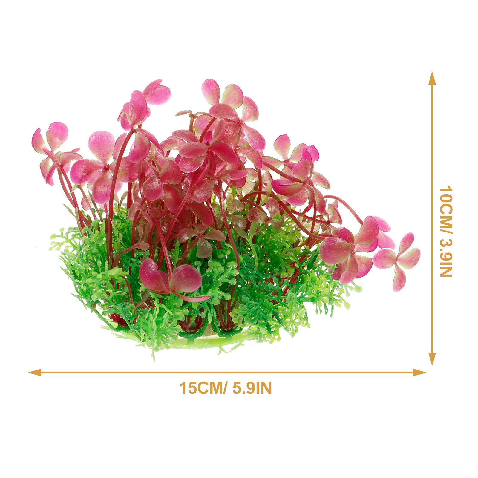 4 Leaf Clover Aquarium Decorat - Aquarium Planted Tank Setup recension och pris