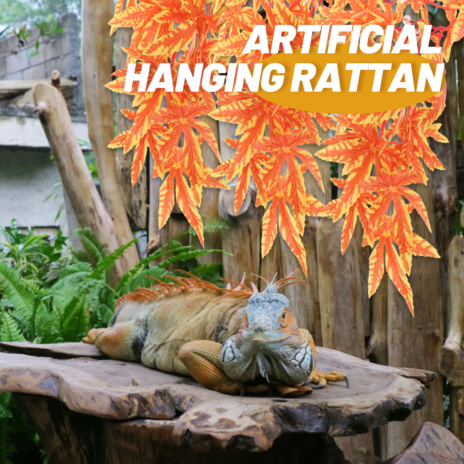 Artificial Hanging Vine Simula - Aquarium Plant Vine recension och pris