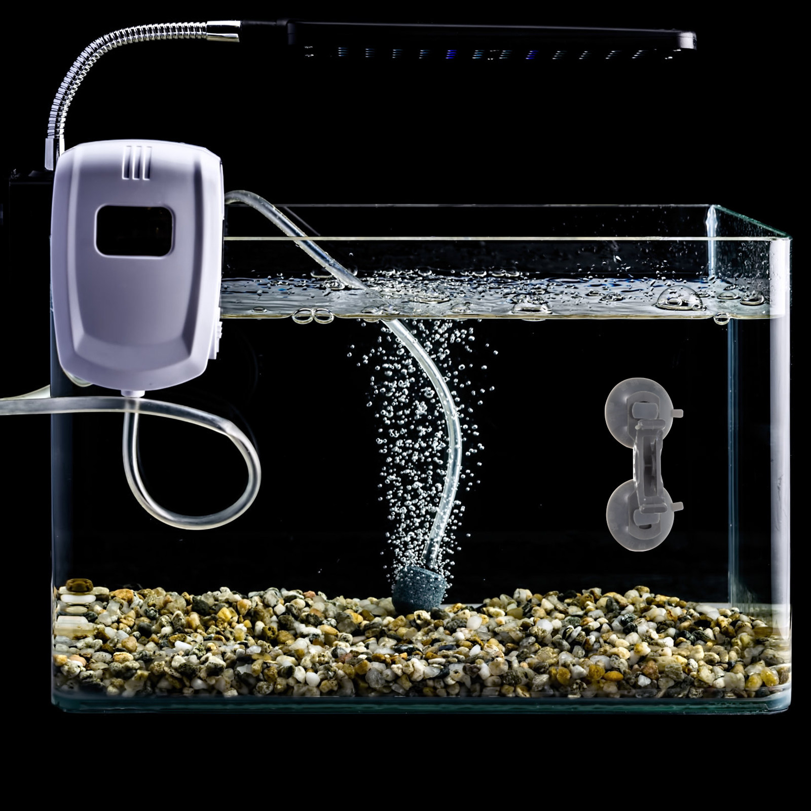 2Pcs Plastic Fish Tank Lamp Br - Aquarium Planted Plants recension och pris