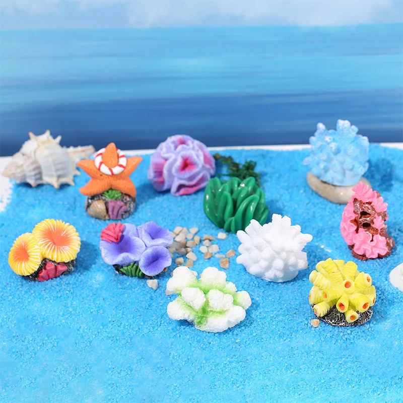 Colorful Resin Aquarium Mini A - Planted Aquarium Accessories recension och pris