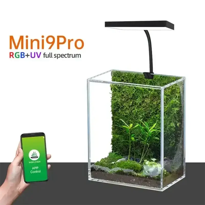 WEEK AQUA Mini 9 Pro USB Nano  - Aquarium Plant Growth recension och pris
