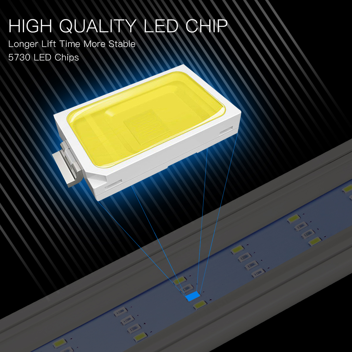 Super Slim LED Aquarium Light  - Aquarium Plant Growth recension och pris
