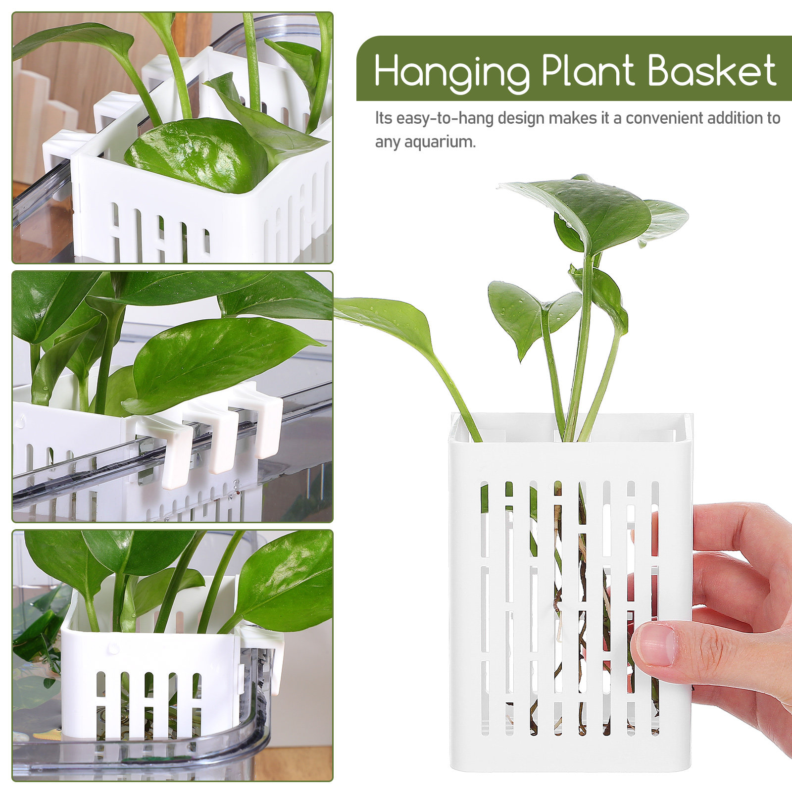 2pcs Aquarium Plant Baskets Pl - Aquarium Planted Plants recension och pris