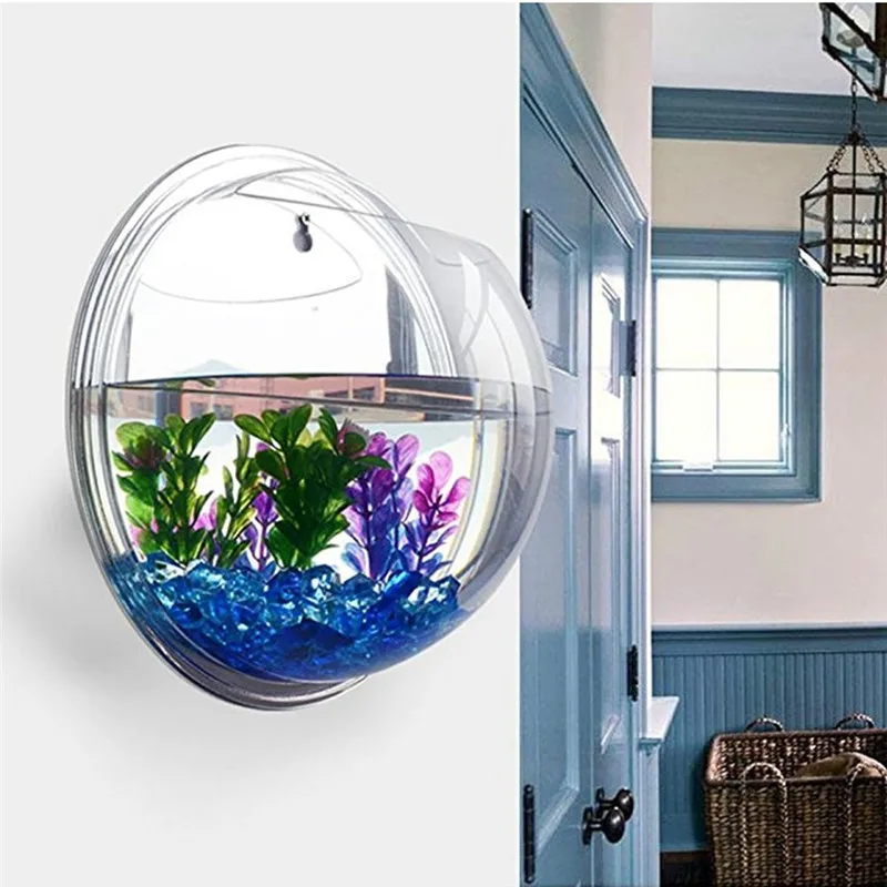 Transparent acrylic hanging wa - Aquarium Plant Grass recension och pris