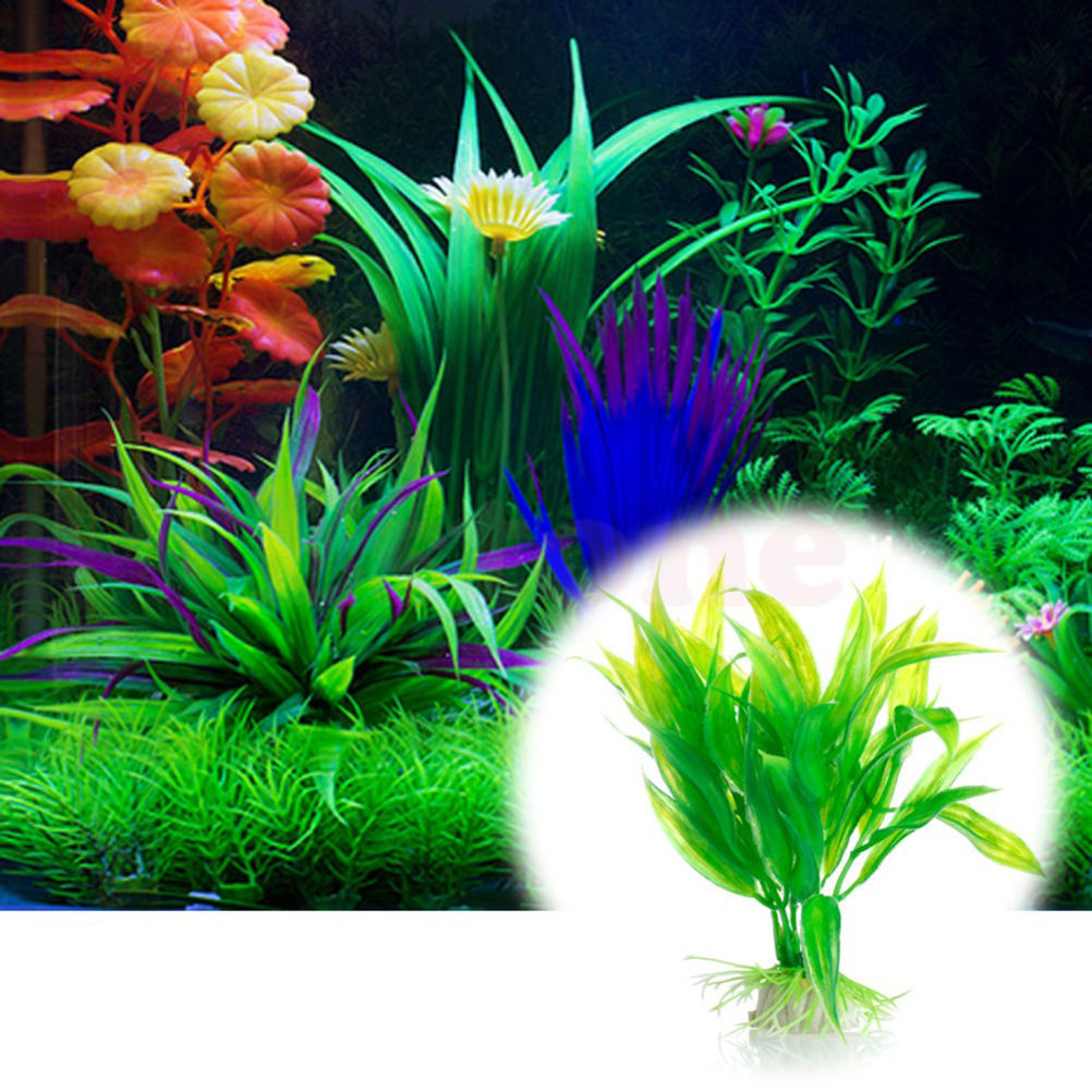 15CM/10CM Underwater Artificia - Aquarium Plant Grass recension och pris