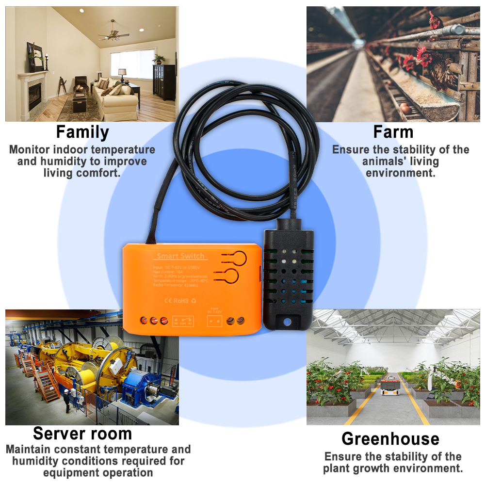Tuya WiFi Temperature Humidity - Aquarium Plant Delivery recension och pris