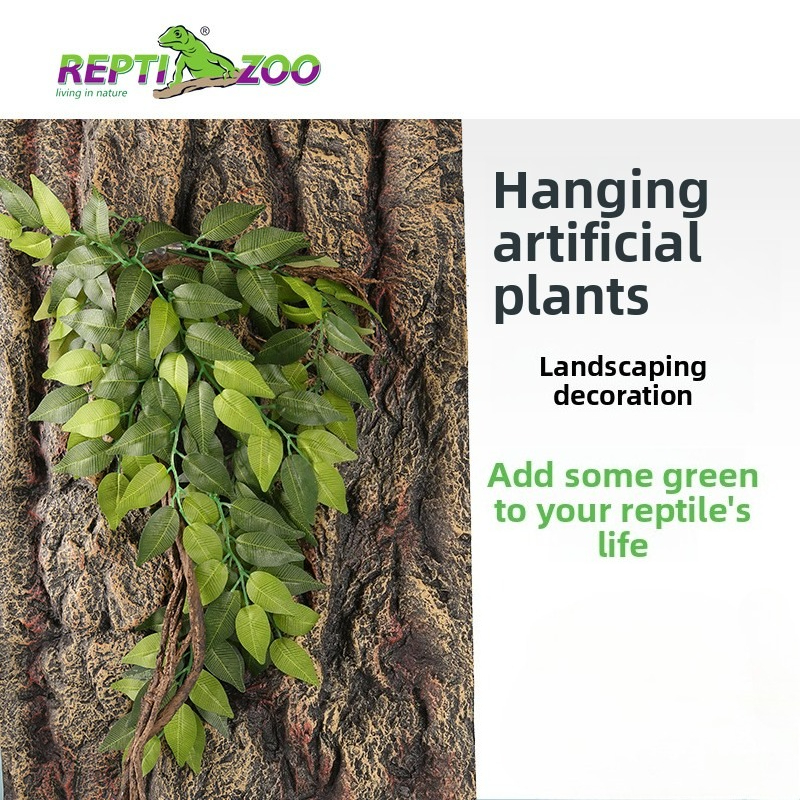 Reptizoo Artificial Plants for - Aquarium Plant Vine recension och pris