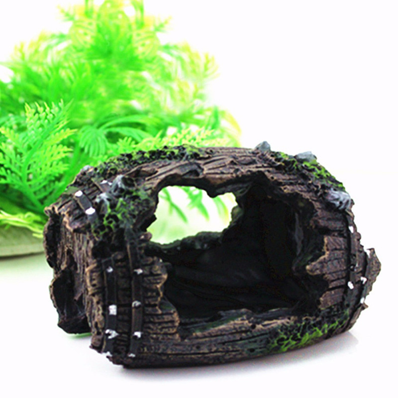 Aquarium Artificial Barrel Cav - Aquarium Plant Grass recension och pris