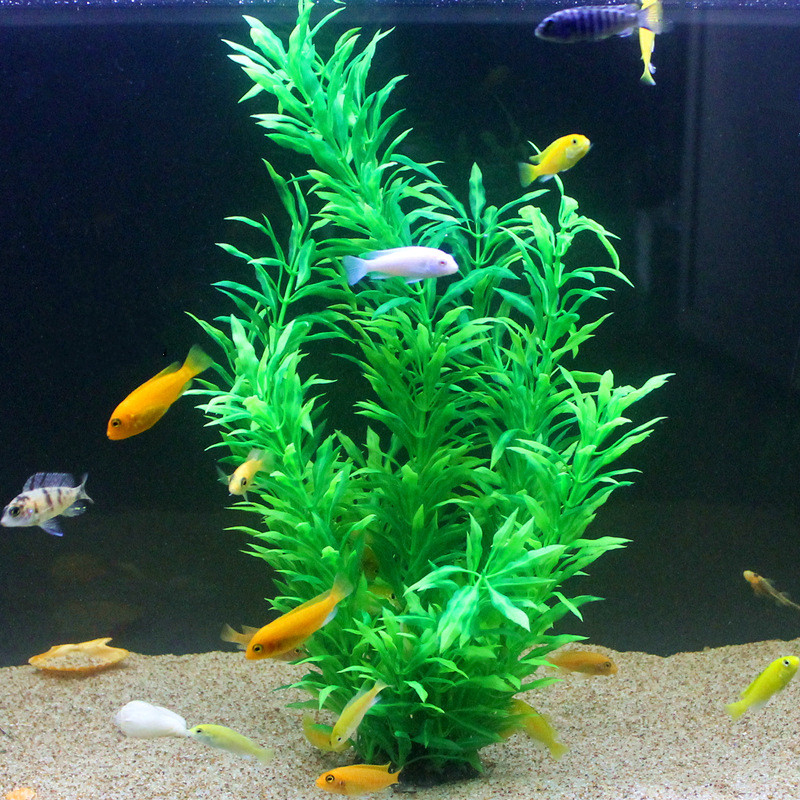 50CM Artificial Fish Tank Rare - Aquarium Plant Grass recension och pris