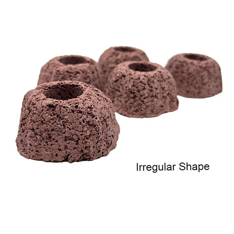 Red Volcanic Aquarium Decorati - Aquarium Plant Growth recension och pris
