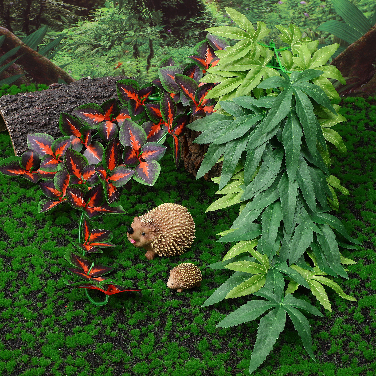 4Pcs Lifelike Artificial Repti - Aquarium Plant Vine recension och pris