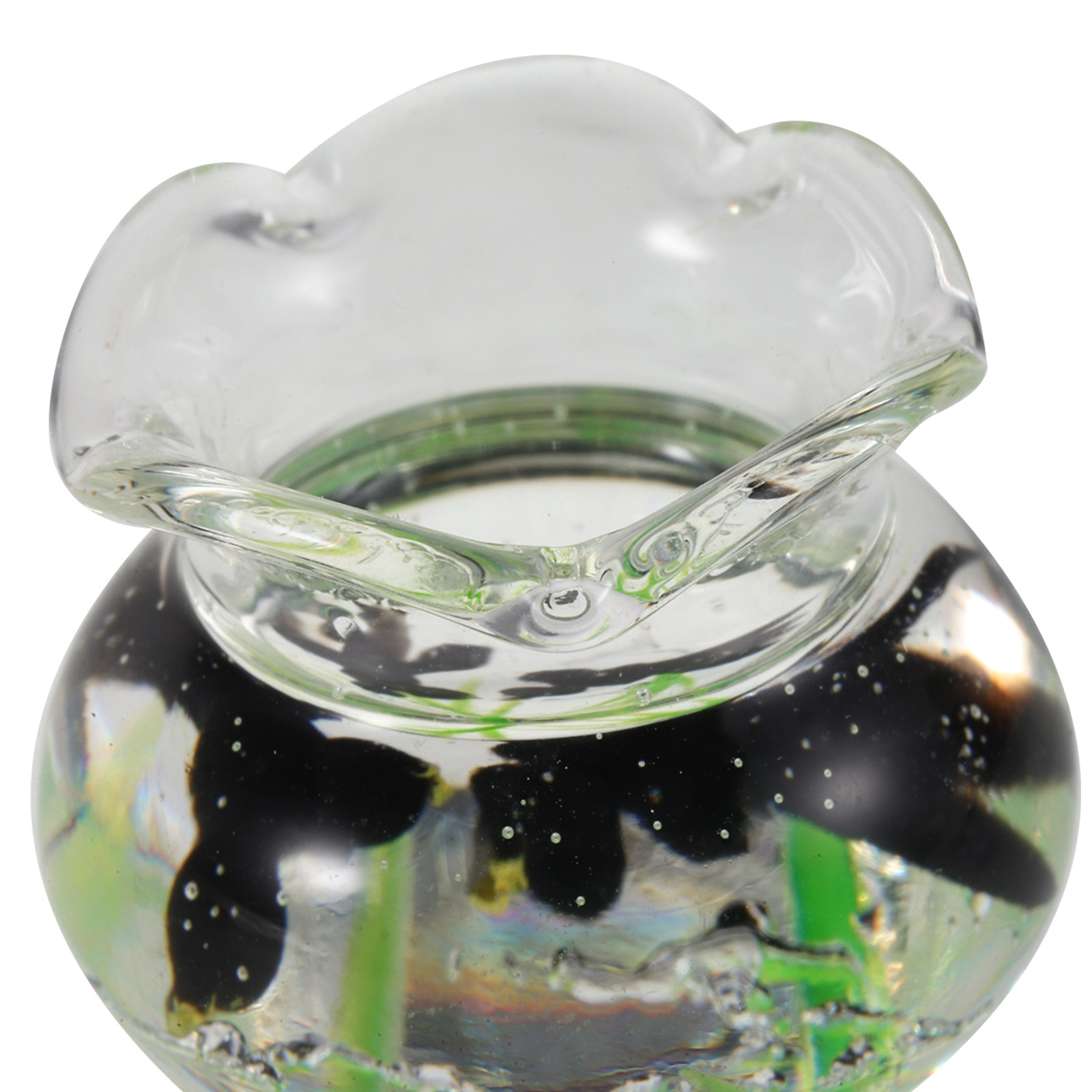 Miniature Resin Fish Bowl Roun - Aquarium Planted Plants recension och pris