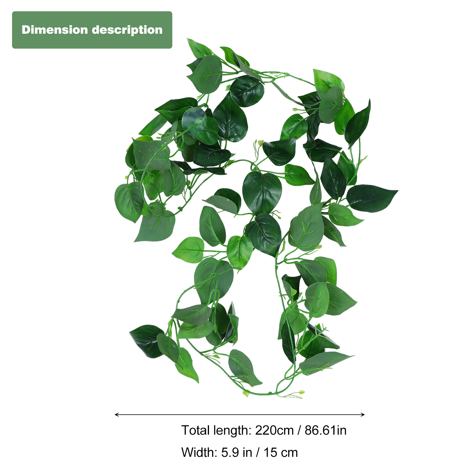 Artificial Simulation Vine Lea - Aquarium Plant Vine recension och pris