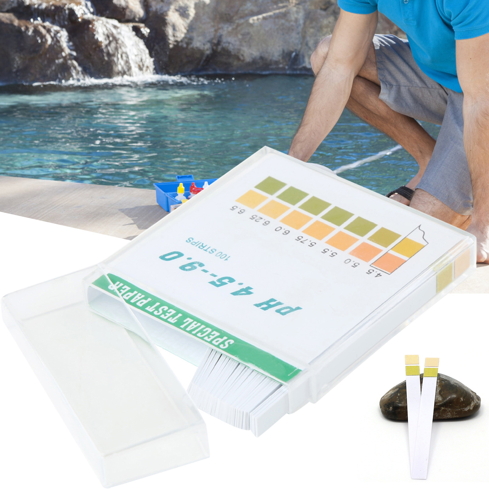 100pcs Home Water Quality Test - Planted Aquarium Test Kit recension och pris