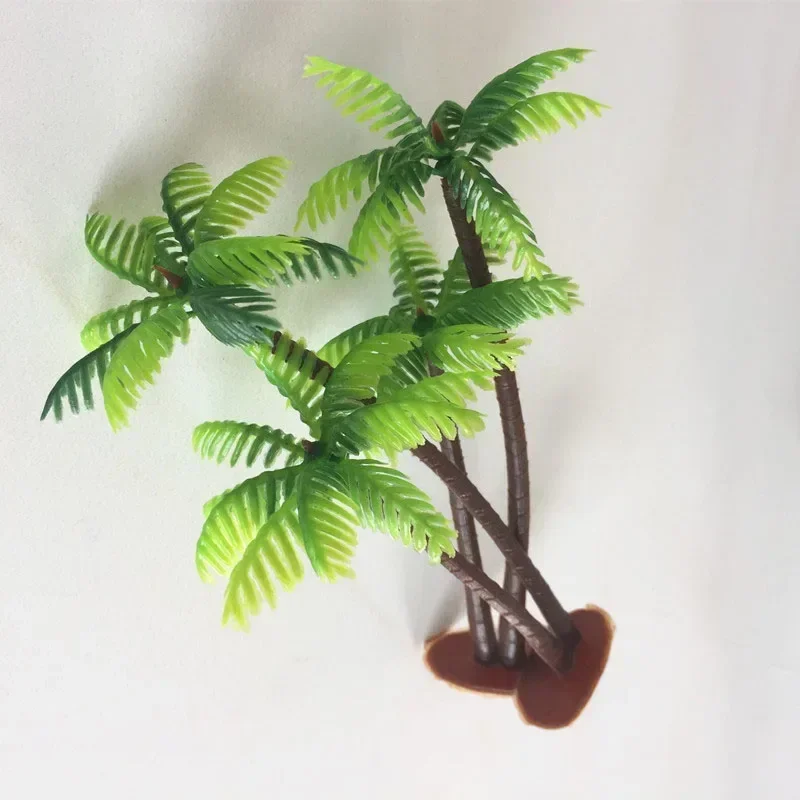 5Pcs Mini Plastic Coconut Palm - Aquarium Plant Delivery recension och pris