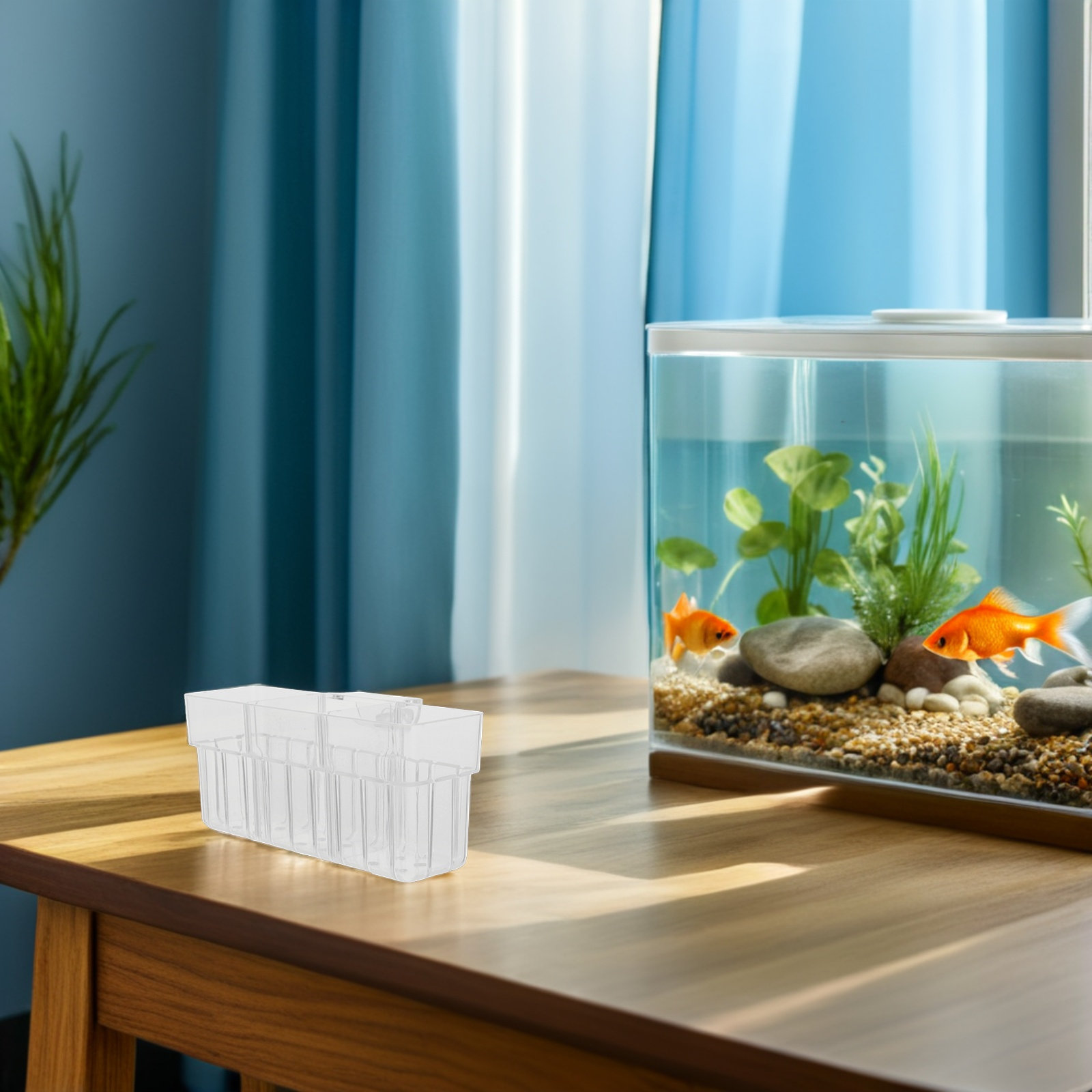 2Pcs Transparent Hydroponic Pl - Aquarium Planted Plants recension och pris