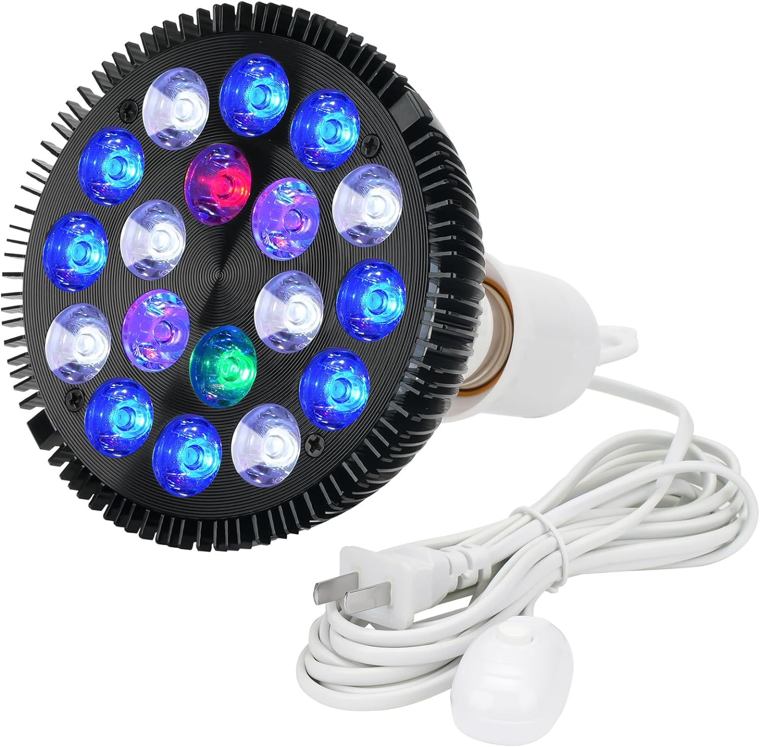 LED Aquarium Lights Bulb 18W S - Planted Aquarium Uv Light recension och pris